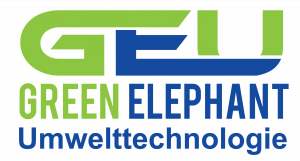 Logo. Green Elephant Umwelttechnologie. Protecting Environment. Wasserstoff. Solar. Keimreduktion. Energiepflanzen. Seit 2009.
